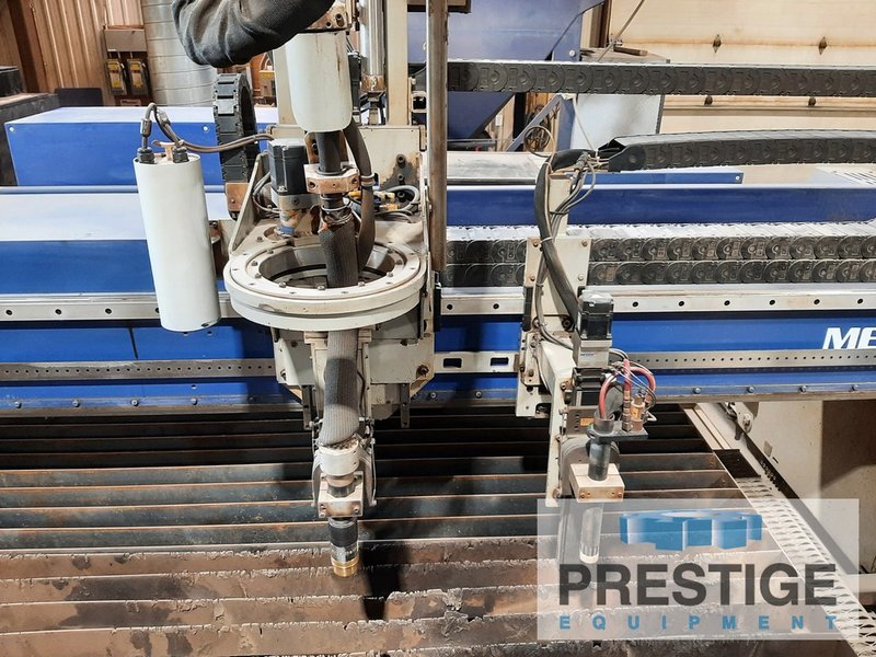 Messer Titan 12/8P, 12' x 54' Table, Messer Global CNC, 5-Axis Bevel Head, Hypertherm HPR400XD, Dust Collector, #43893