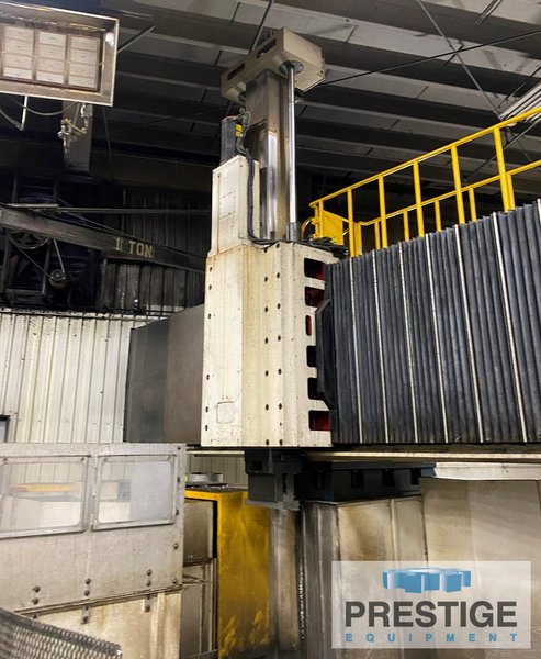 118" HNK VTC 30/40 CNC, 2-Rams, 157" Swing,  59" Work Height, ATC, Chip Conv, 80 RPM, 100 HP, Fanuc 18i, #32065