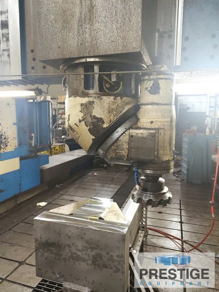 Asquith Butler, 5-Face Gantry, X-395", y-137", Z-47", 144" BC, Floor Plates, Universal Head, Fanuc 16i CNC, #32930