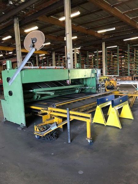 13' x 1/4" LVD Hydraulic Shear