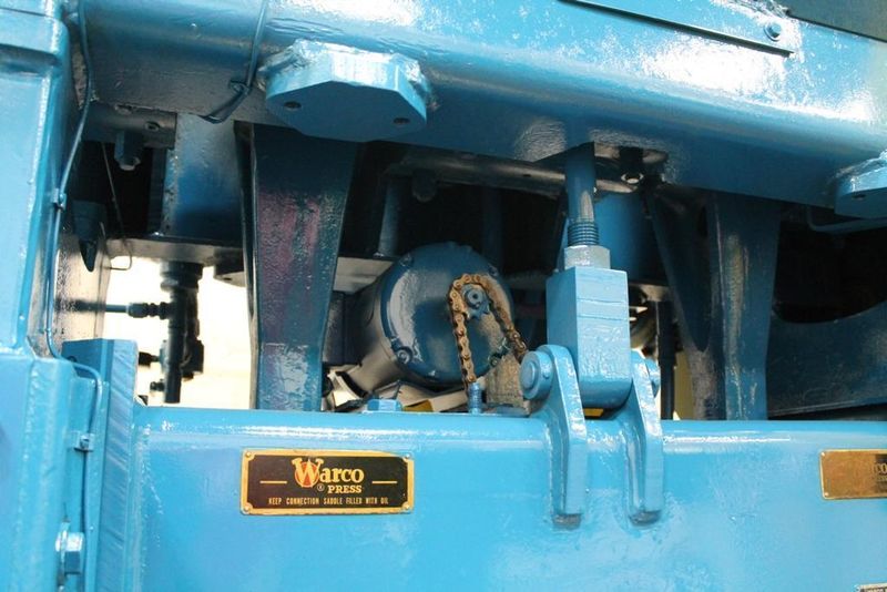 55 TON WARCO SSDC PRESS: STOCK 64347