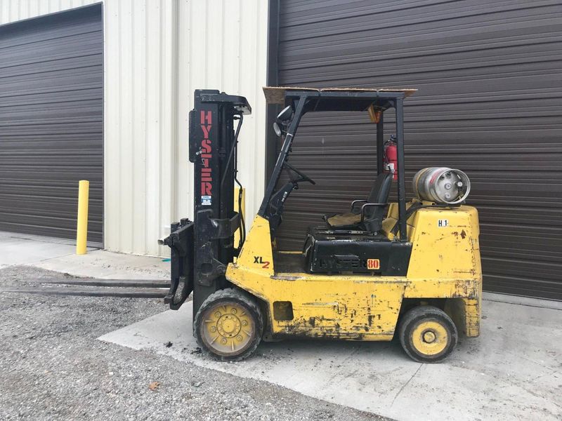 8000 LBS HYSTER PROPANE FORKLIFT: STOCK 65048