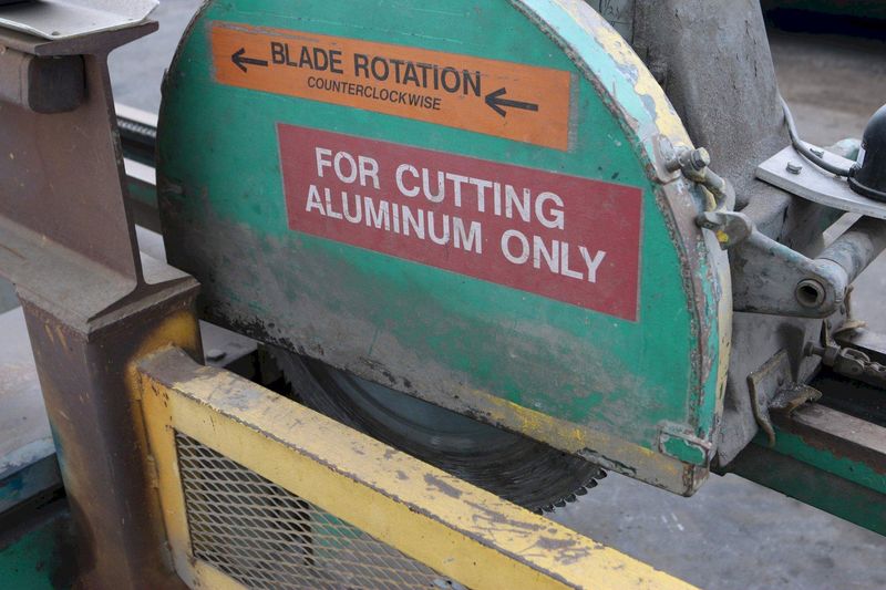 20' STONE MODEL SS20RLR NON FERROUS COLD SAW: STOCK #70097