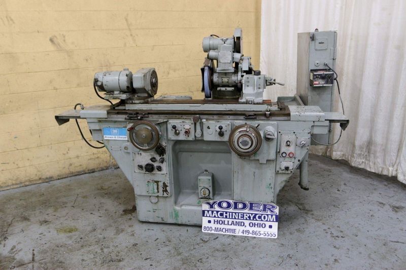 10' X 20' BROWN & SHARP MODEL #1020U CYLNDRICAL GRINDER: STOCK 70522