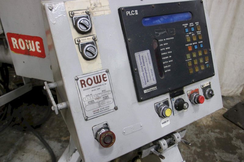 20' X .105' ROWE MODEL RM-FDC-053-220 SERVO FEEDER: STOCK #71072