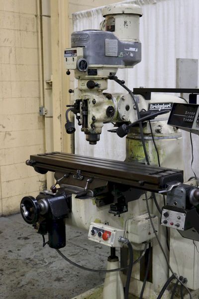 BRIDGEPORT SERIES 1 RAM TYPE VERTICAL MILL" STOCK #73029