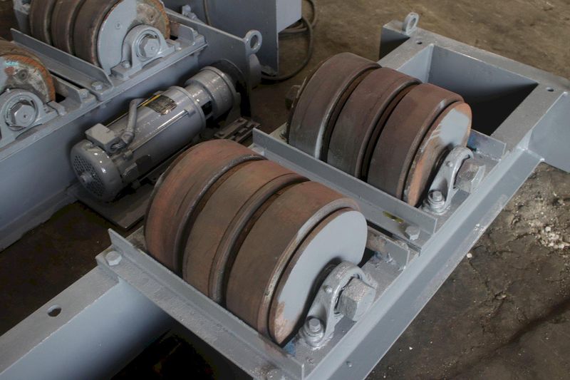 20 TON SET OF ARONSON  TANK TURNING ROLLS: STOCK #73521