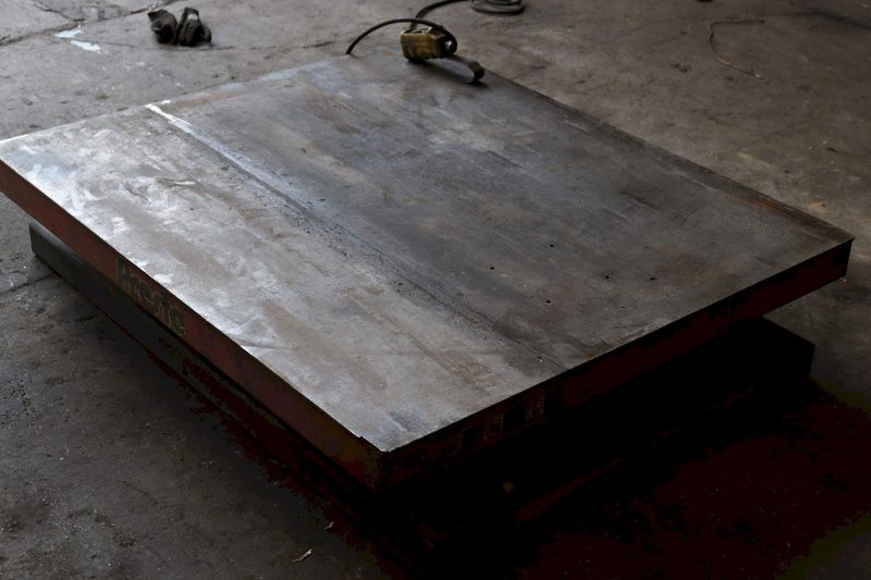 48" X 42" PRESTO HYDRAULIC SCISSOR LIFT TABLE: STOCK #73277