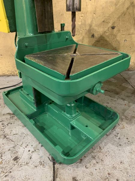 28' CINCINNATI BICKFORD SINGLE SPINDLE DRILL: STOCK #72623