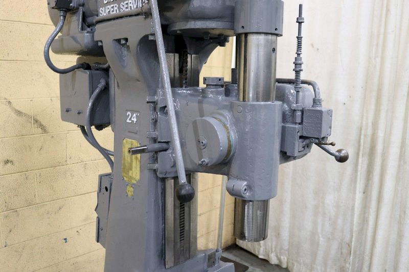 24" CINCINNATI SINGLE SPINDLE DRILL: STOCK #72547