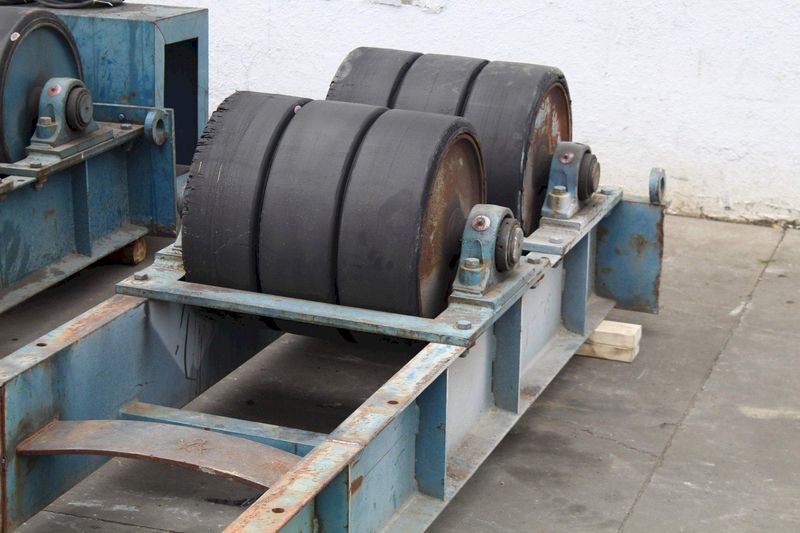 120 TON SET OF JOE FULLER TANK TURNING ROLL: STOCK #72277