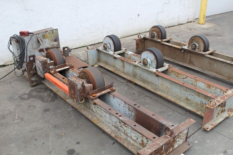 15 TON ARONSON TANK TURNING ROLLS: STOCK #72251