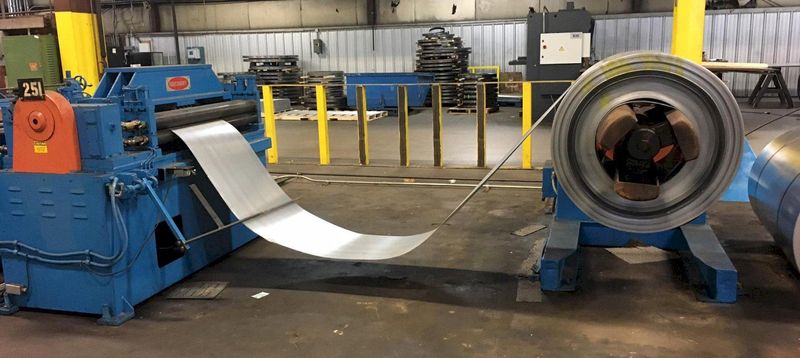 SECREST/PROGRESSIVE 48"-16 GA CUT TO LENGTH LINE SLEAR LINE WITH SLITTER: STOCK # 71599