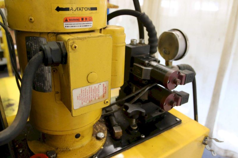 50 TON ENERPAC TRAVELING FRAME H-FRAME PRESS: STOCK #68436