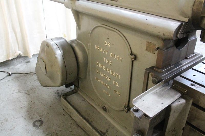 36' CINCINNATI HEAVY DUTY SHAPER: STOCK #65483