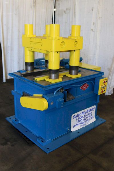 125 TON ALPHA 4 POST CUTOFF PRESS: STOCK #64362