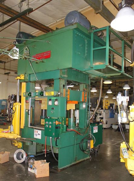 570 TON ADVANCED HYDRAULIC STRAIGHT SIDE PRESS: STOCK #59116