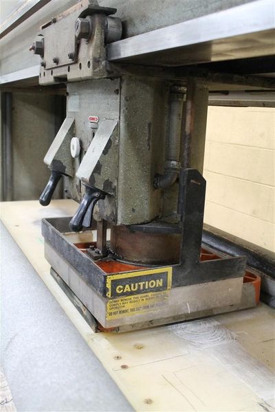 25 TON HERMAN SCHWABE MODEL #ATH TRAVELING HEAD PRESS: STOCK #58222