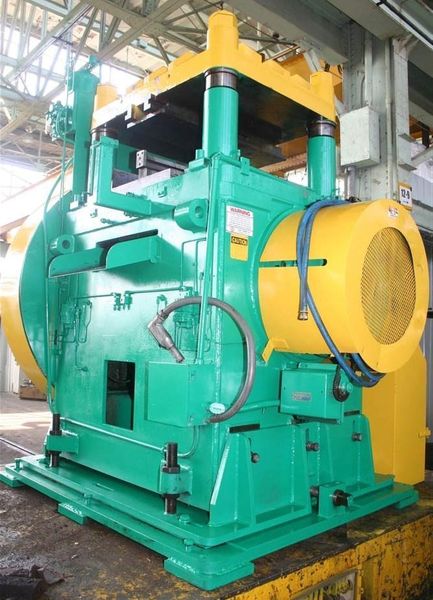 150 TON YODER 4 POST CUTOFF PRESS: STOCK #54606