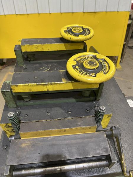 10" X .105" ROWE MODEL #A-10/3J ELECTRIC COIL STRAIGHTENER: STOCK #20253