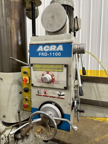 3' X 11" ACRA MODEL #FRD-1100 RADIAL DRILL: STOCK #19811