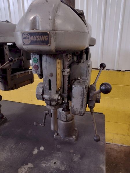2 SPINDLE 20" ATLAS CLAUSING MODEL #1800 GANG DRILL WITH POWER FEED: STOCK #16676
