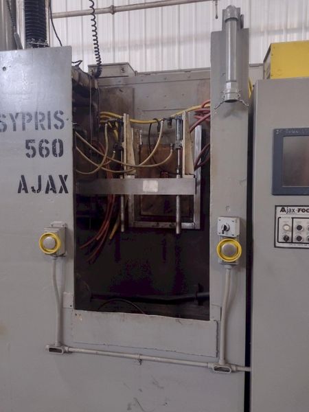 250 KW AJAX TOCCO "PACER" INDUCTION HARDENING SCANNER SYSTEM WITH MAGNESCAN QS CONTROLS: STOCK #