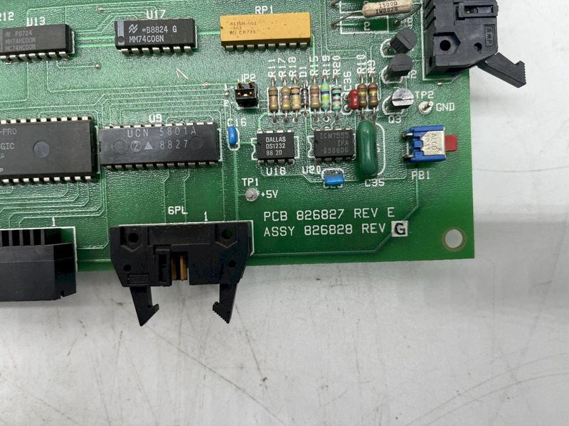 PCB 826827 REV E CINCINNATI INC ASSY 826828 REV G STOCK #15836