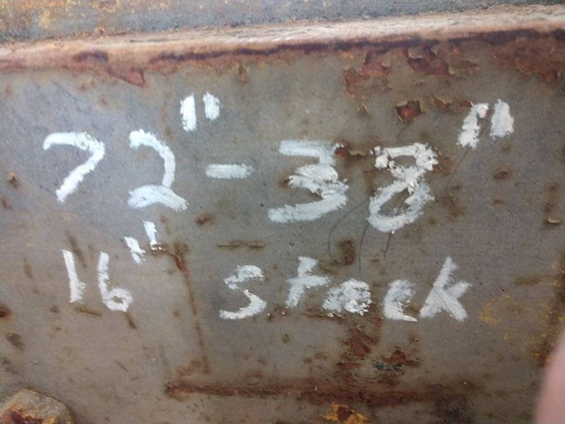 8000 LB X 38" TO 72"  SHEET SUPPORT LIFTER: STOCK 13449