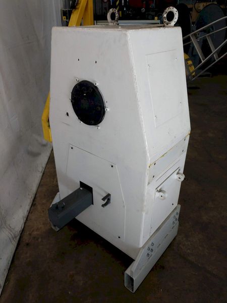 1,100 LB X 16" GSW MODEL #MHM0.5/1250SO SERVO MOTORIZED COIL REEL UNCOILER: STOCK 12989