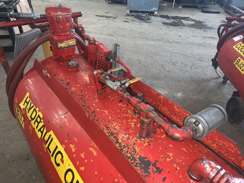 50 GALLON MOBILE PNEUMATIC FLUID TRANSFER TANK: STOCK #12292