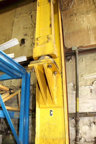 2 TON C&M LOADSTAR POWER CHAIN HOIST: STOCK #11234