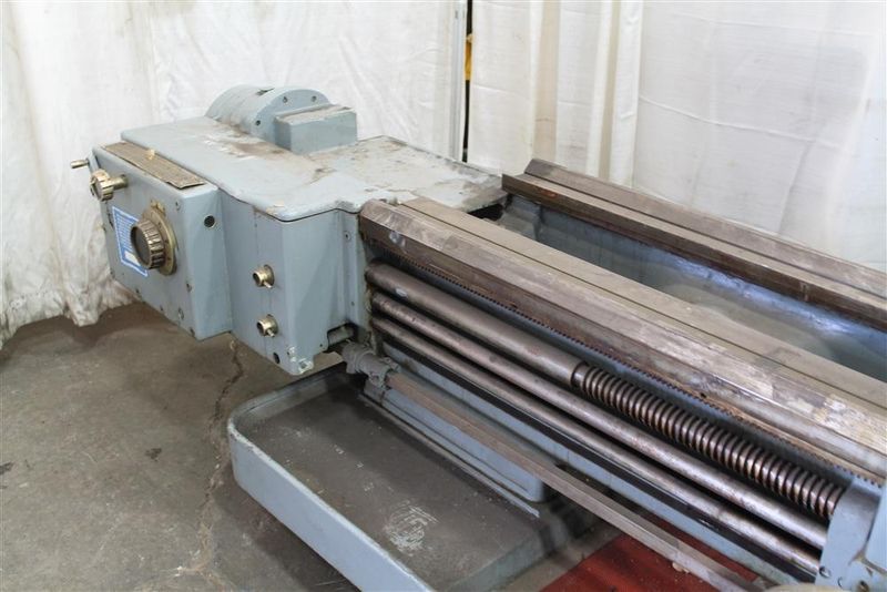 28" X 96" & 240" LODGE & SHIPLEY HOLLOW SPINDLE ENGINE LATHE, 12-5/8" HOLE: #10924