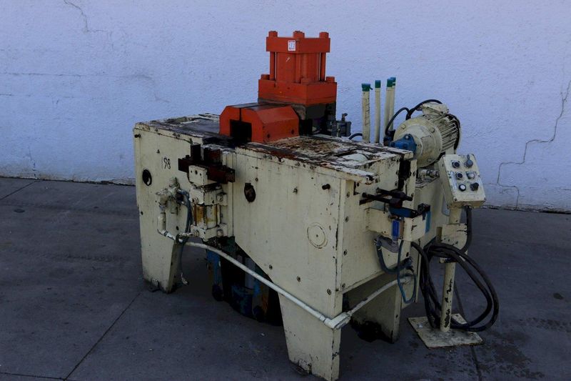 ALSTROM SINGLE RAM SQUEEZE SWAGING HYDRAULIC PRESS: STOCK #67964