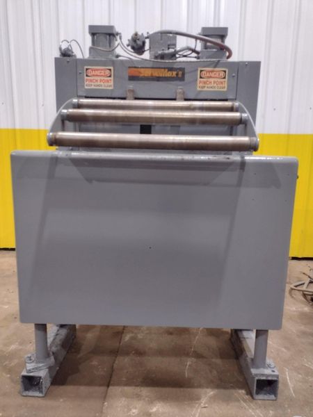 24" COOPER-WEYMOUTH MODEL MAX-II SERVO FEEDER & CONTROLS: STOCK #18171