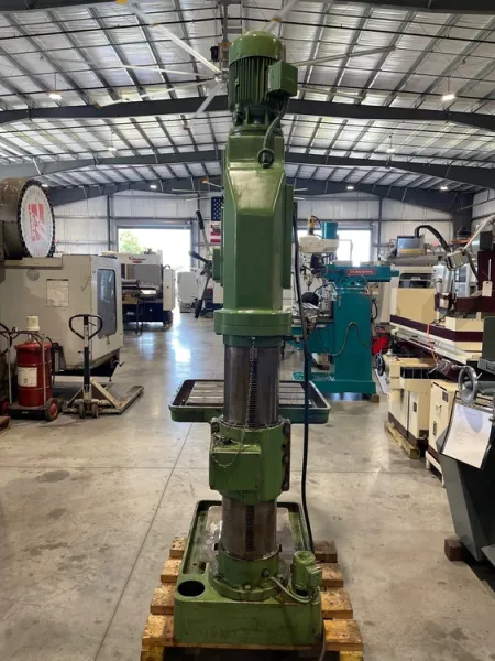 IBARMIA B-70  31-1/2” Geared Head Drill Press & Power Down Feed #7013