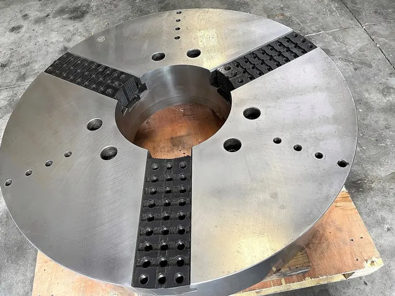 45" CUSHMAN 3 JAW CHUCK STEEL 15-1/2" Bore A2-20 USA #6087
