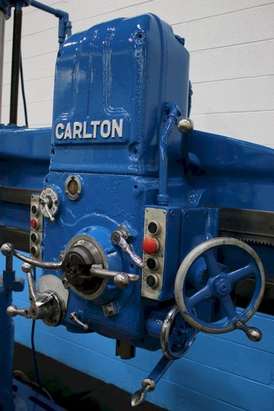 5' X 11' CARLTON RADIAL DRILL: STOCK #69927