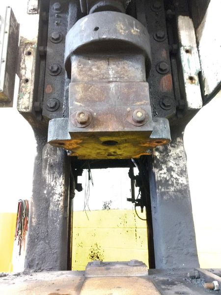 60 TON MINSTER MODEL #6 OBI FLYWHEEL PRESS, 5" STROKE: STOCK #12578