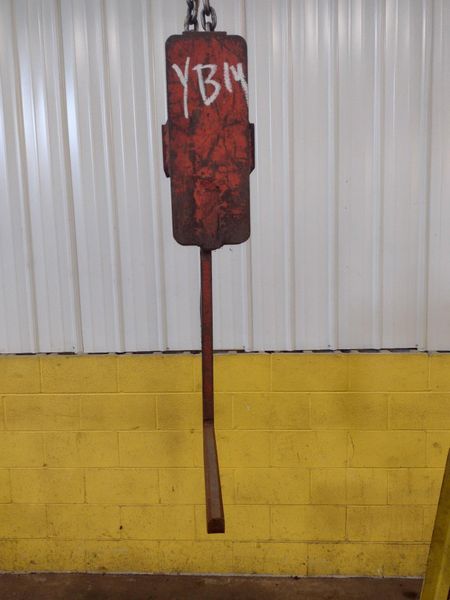 10,000 LB 5 TON X 20" BUSHMAN MODEL #610 C-HOOK COIL LIFTER: STOCK #15858