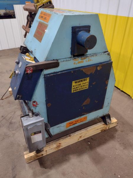 4,000 LB X 30" FEED LEASE MOTORIZED COIL REEL UNCOILER: STOCK #19541