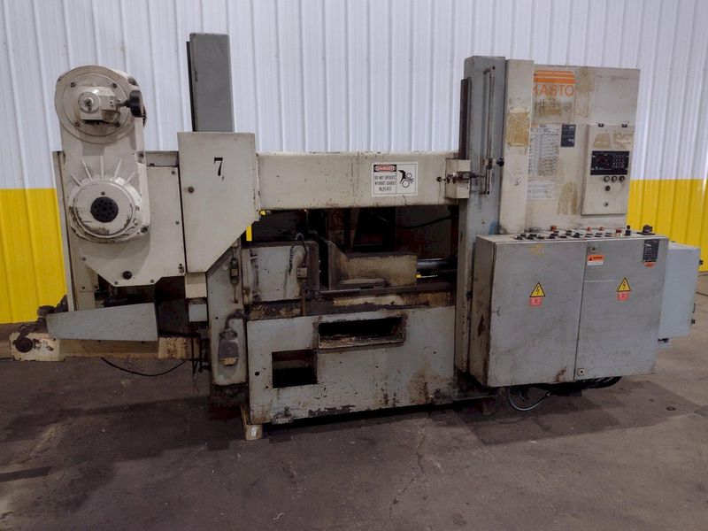 16" X 16" KASTO HBA-420 AUTOMATIC DUAL POST HORIZONTAL BANDSAW: STOCK #10617
