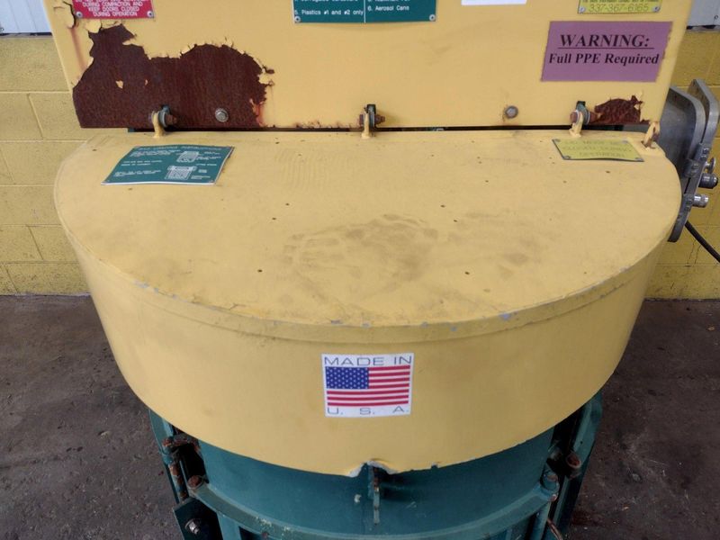 4 CHAMBER ENVIRO-PAK MODEL #R44 RECYCLING COMPACTOR: STOCK #16414