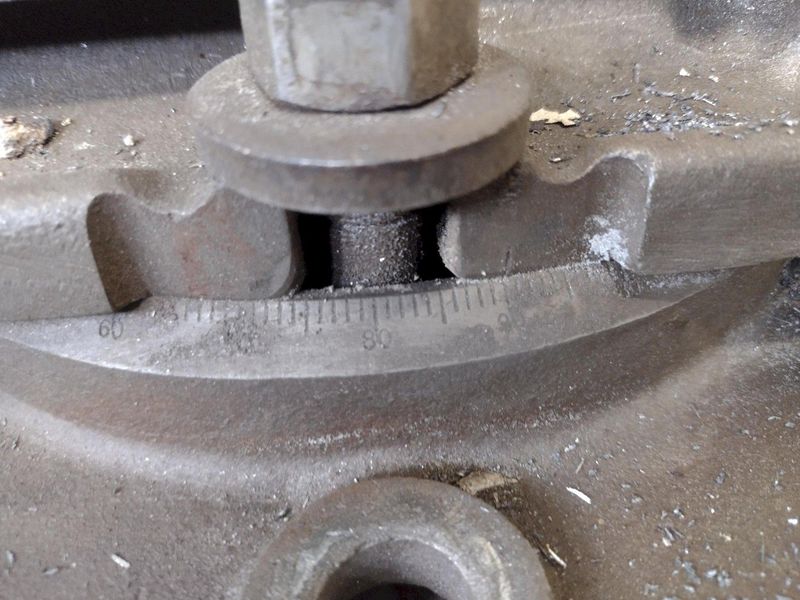 BRIDGEPORT CRANK VICE: STOCK #18878