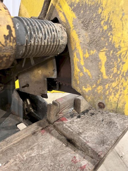 7.5 HP EVERETT MODEL 14-16 ABRASIVE CUTOFF SAW: STOCK #19602