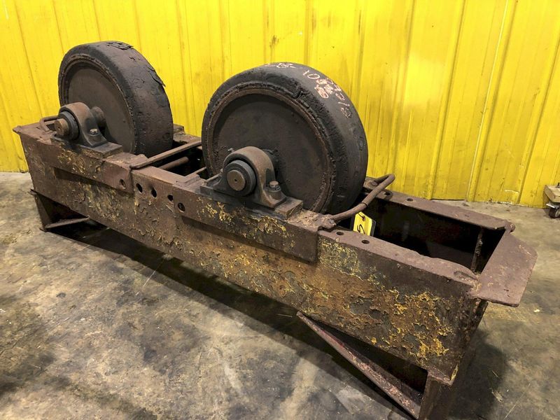 60 TON WELDWIRE MODEL #WER-60  POWERED TANK TURNING ROLLS WITH IDLER: STOCK #16905