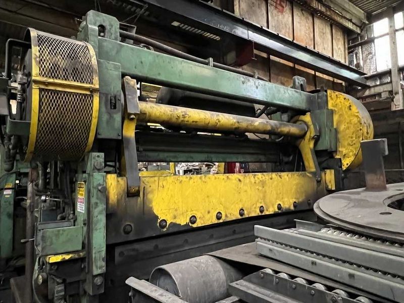 72" x 0.142" x 50,000# Herr Voss Cut To Length Line