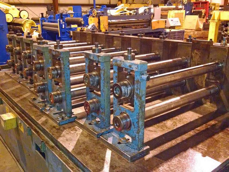 8 Stand 40.00" x 3.25" Michigan Roll Form Rollformer