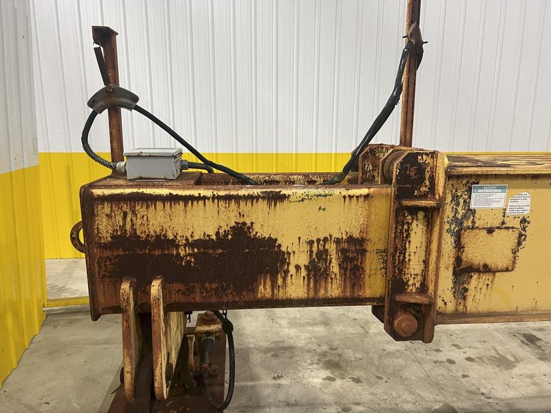 53 TON (107,500 LBS) BUSHMAN MODEL #MT420 TELESCOPING MAGNETIC LIFTING SPREADER BEAM  W/ OHIO MA