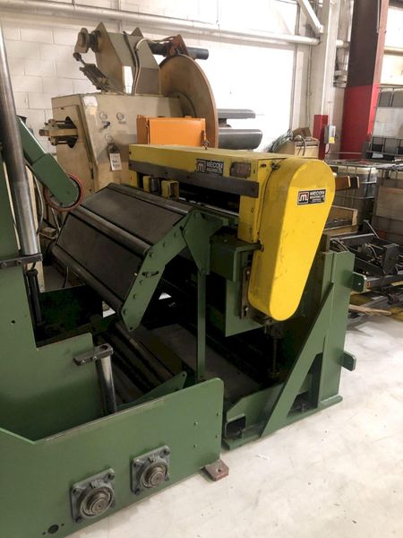 20,000 lbs Mecon Cradle Straightener Servo Feed Line
